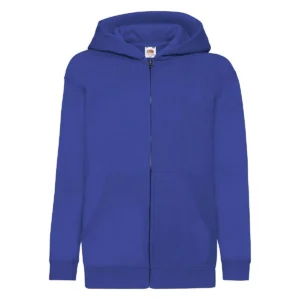 Royal Blue Zip-Up Hoodie